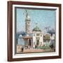 Paris Universal Exhibition of 1889 : The arab mosque-French School-Framed Giclee Print