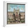 Paris Universal Exhibition of 1889 : The Palace of the War ministery-French School-Framed Giclee Print