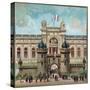 Paris Universal Exhibition of 1889 : The Palace of the War ministery-French School-Stretched Canvas