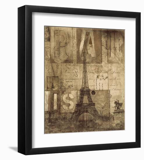 Paris Valentine-Dawne Polis-Framed Art Print