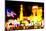 Paris Vegas - In the Style of Oil Painting-Philippe Hugonnard-Mounted Giclee Print