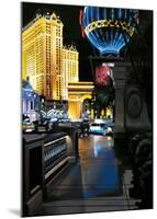 Paris, Vegas-Christophe Susbielles-Mounted Art Print