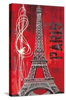 Paris Vibe-Evangeline Taylor-Stretched Canvas