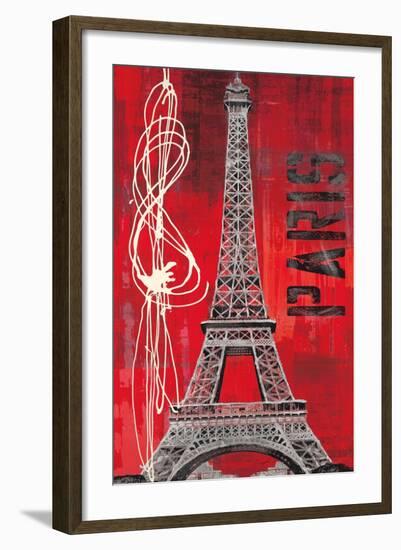 Paris Vibe-Evangeline Taylor-Framed Art Print