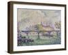 Paris, View of Ile De La Cité, 1913-Paul Signac-Framed Giclee Print