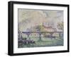 Paris, View of Ile De La Cité, 1913-Paul Signac-Framed Giclee Print