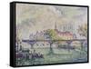 Paris, View of Ile De La Cité, 1913-Paul Signac-Framed Stretched Canvas