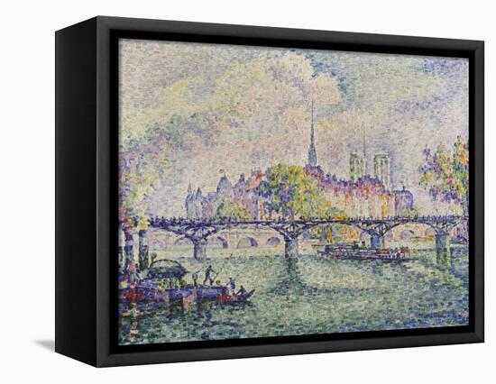 Paris, View of Ile De La Cité, 1913-Paul Signac-Framed Stretched Canvas