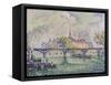 Paris, View of Ile De La Cité, 1913-Paul Signac-Framed Stretched Canvas