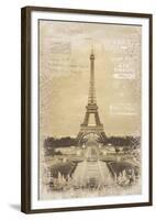 Paris Vintage-Tom Frazier-Framed Giclee Print