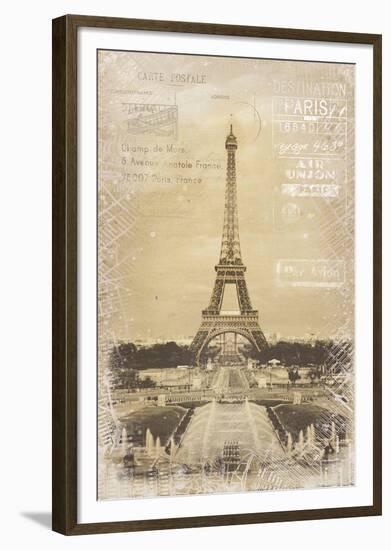 Paris Vintage-Tom Frazier-Framed Giclee Print