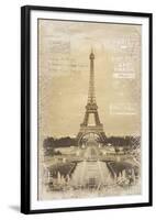 Paris Vintage-Tom Frazier-Framed Giclee Print