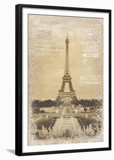 Paris Vintage-Tom Frazier-Framed Giclee Print