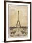 Paris Vintage-Tom Frazier-Framed Giclee Print