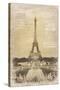 Paris Vintage-Tom Frazier-Stretched Canvas