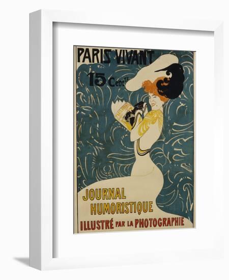 Paris Vivant Poster-Edmond Marie Petitjean-Framed Photographic Print