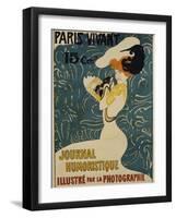 Paris Vivant Poster-Edmond Marie Petitjean-Framed Photographic Print