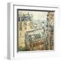 Paris Vu De La Chambre De Vincent-Vincent van Gogh-Framed Art Print