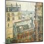 Paris Vu De La Chambre De Vincent-Vincent van Gogh-Mounted Art Print