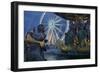 Paris Wheel 1-Charles Bowman-Framed Photographic Print