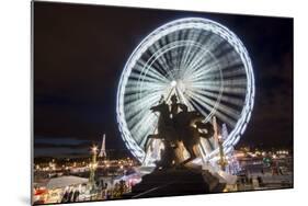 Paris Wheel 2-Charles Bowman-Mounted Photographic Print