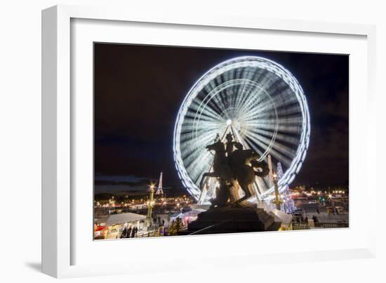 Paris Wheel 2-Charles Bowman-Framed Photographic Print