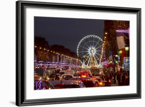 Paris Wheel-Charles Bowman-Framed Photographic Print