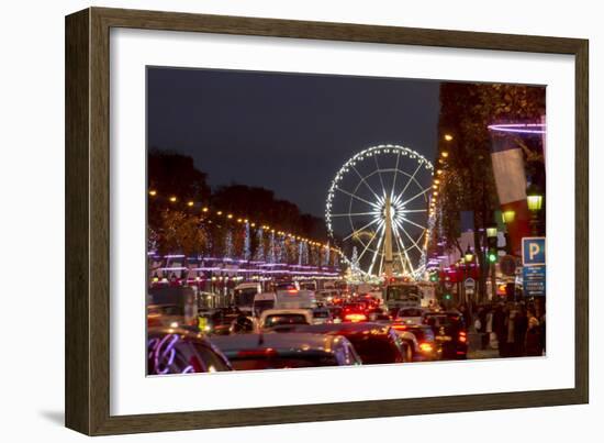 Paris Wheel-Charles Bowman-Framed Photographic Print