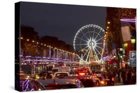 Paris Wheel-Charles Bowman-Stretched Canvas