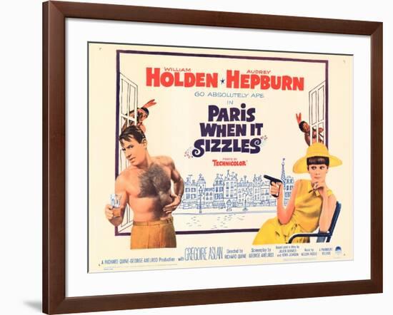 Paris When It Sizzles, 1964-null-Framed Art Print