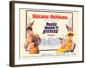 Paris When It Sizzles, 1964-null-Framed Art Print