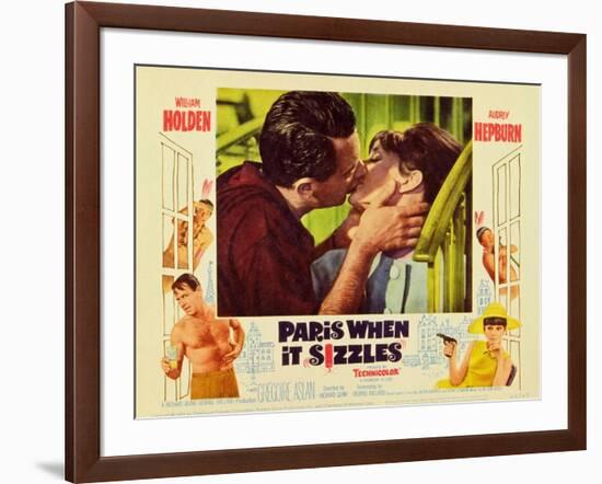 Paris When It Sizzles, 1964-null-Framed Art Print