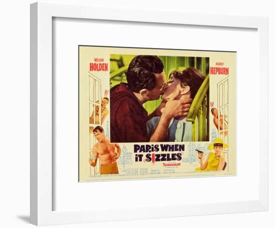 Paris When It Sizzles, 1964-null-Framed Art Print