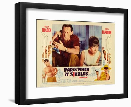 Paris When It Sizzles, 1964-null-Framed Art Print