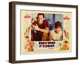 Paris When It Sizzles, 1964-null-Framed Art Print