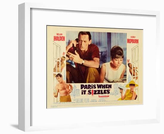 Paris When It Sizzles, 1964-null-Framed Art Print