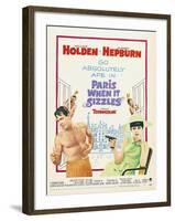 Paris-When it Sizzles, 1964-null-Framed Giclee Print