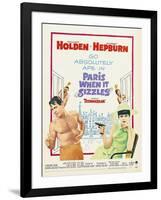 Paris-When it Sizzles, 1964-null-Framed Giclee Print