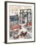 Paris Whimsy 2-Edith Lentz-Framed Art Print