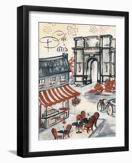 Paris Whimsy 2-Edith Lentz-Framed Art Print