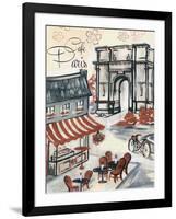 Paris Whimsy 2-Edith Lentz-Framed Art Print