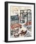 Paris Whimsy 2-Edith Lentz-Framed Premium Giclee Print