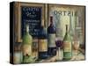Paris Wine Tasting-Marilyn Dunlap-Stretched Canvas