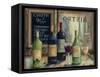 Paris Wine Tasting-Marilyn Dunlap-Framed Stretched Canvas