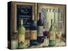 Paris Wine Tasting-Marilyn Dunlap-Stretched Canvas