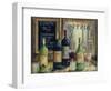 Paris Wine Tasting-Marilyn Dunlap-Framed Art Print