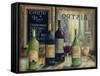 Paris Wine Tasting-Marilyn Dunlap-Framed Stretched Canvas