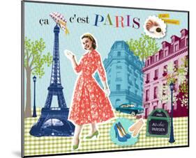 Paris-Emillie Capman-Mounted Art Print