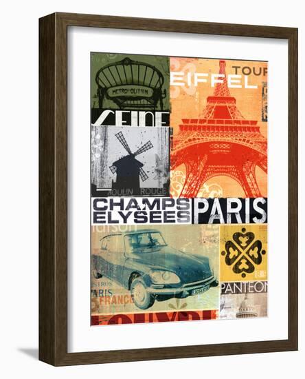 Paris-Gabi Beneyto-Framed Art Print