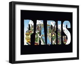 Paris-Hatwig Braun-Framed Art Print